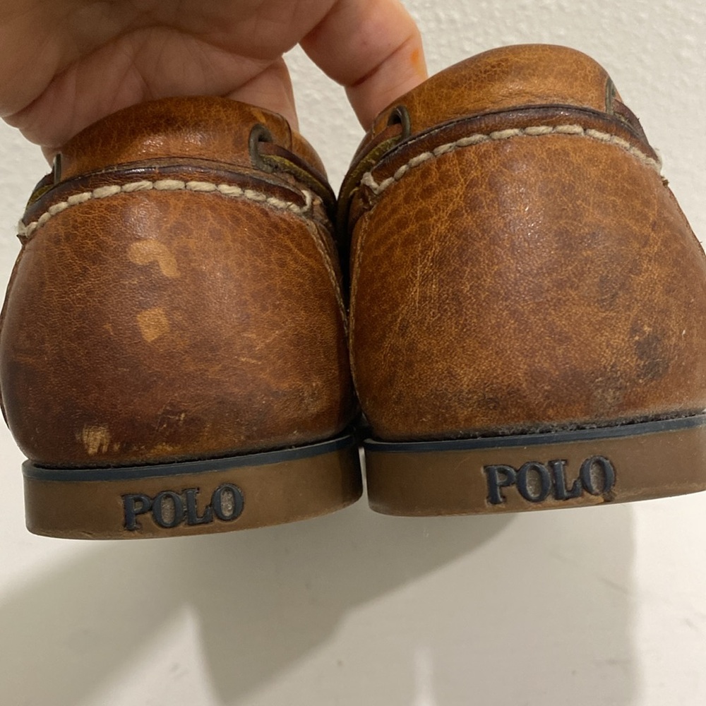 Polo Ralph Lauren
Bienne Tumbled Leather Boat Shoes |Size 8D - Picture 4 of 14